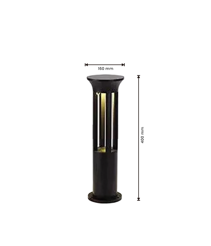 Pro - Bolard - CR - 100 - 40w - Dim