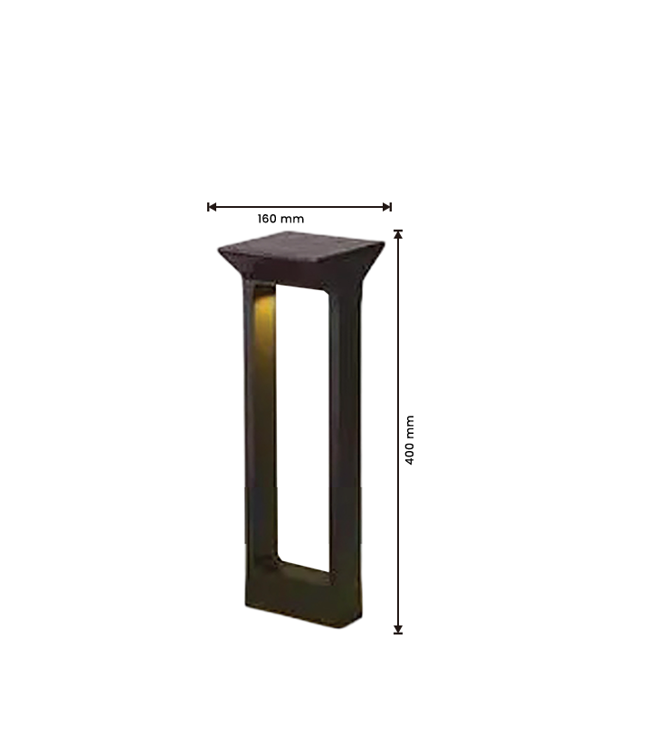 Pro - Bolard - RC- 100 - 40w - Dim